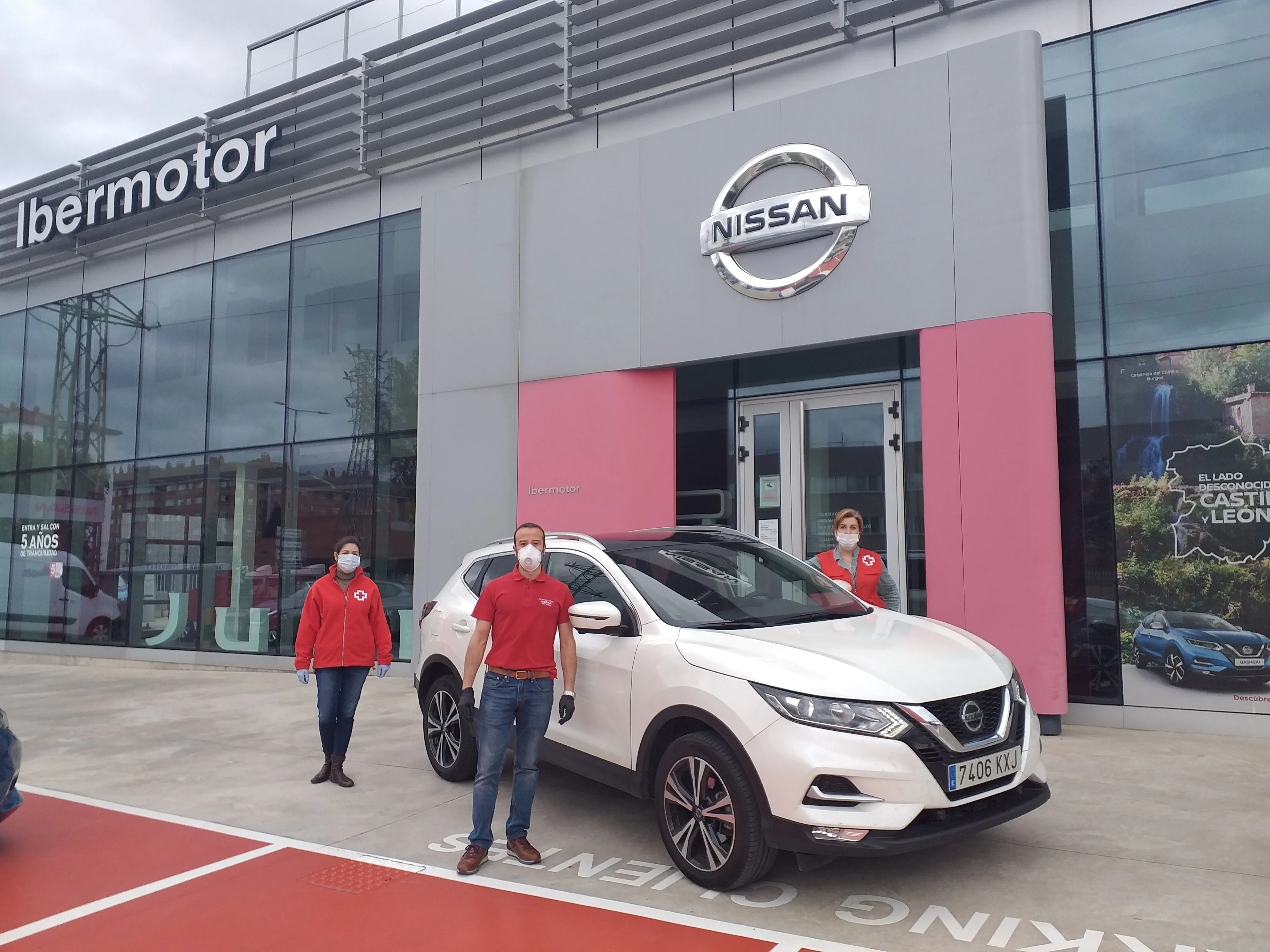 Nissan Ibermotor de Santiago se une a la campaña #YoCedoMiCoche con motivo del COVID-19