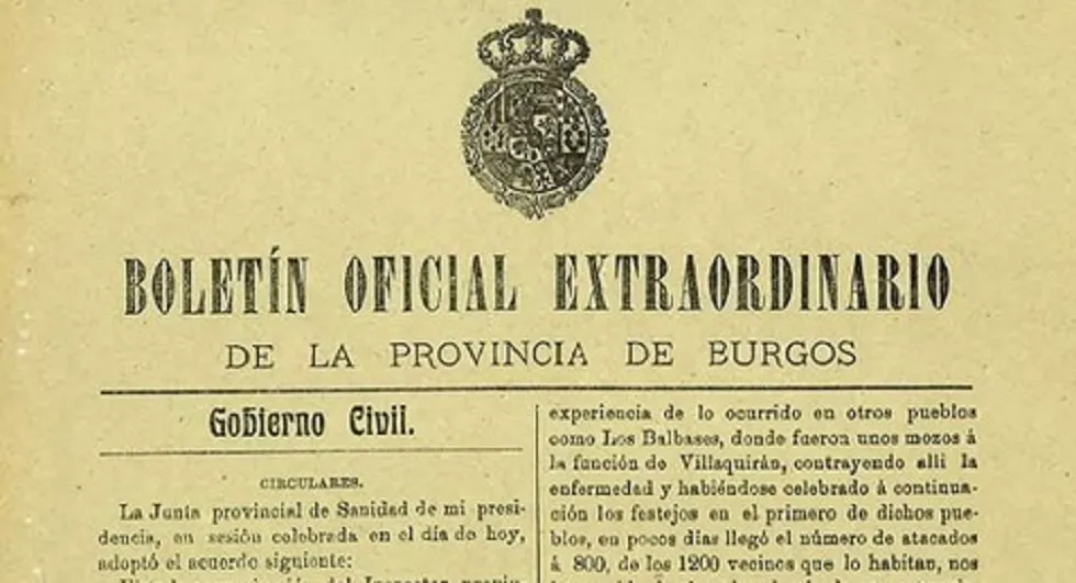 Cuando España sufrió una pandemia en 1918, Burgos salió al rescate