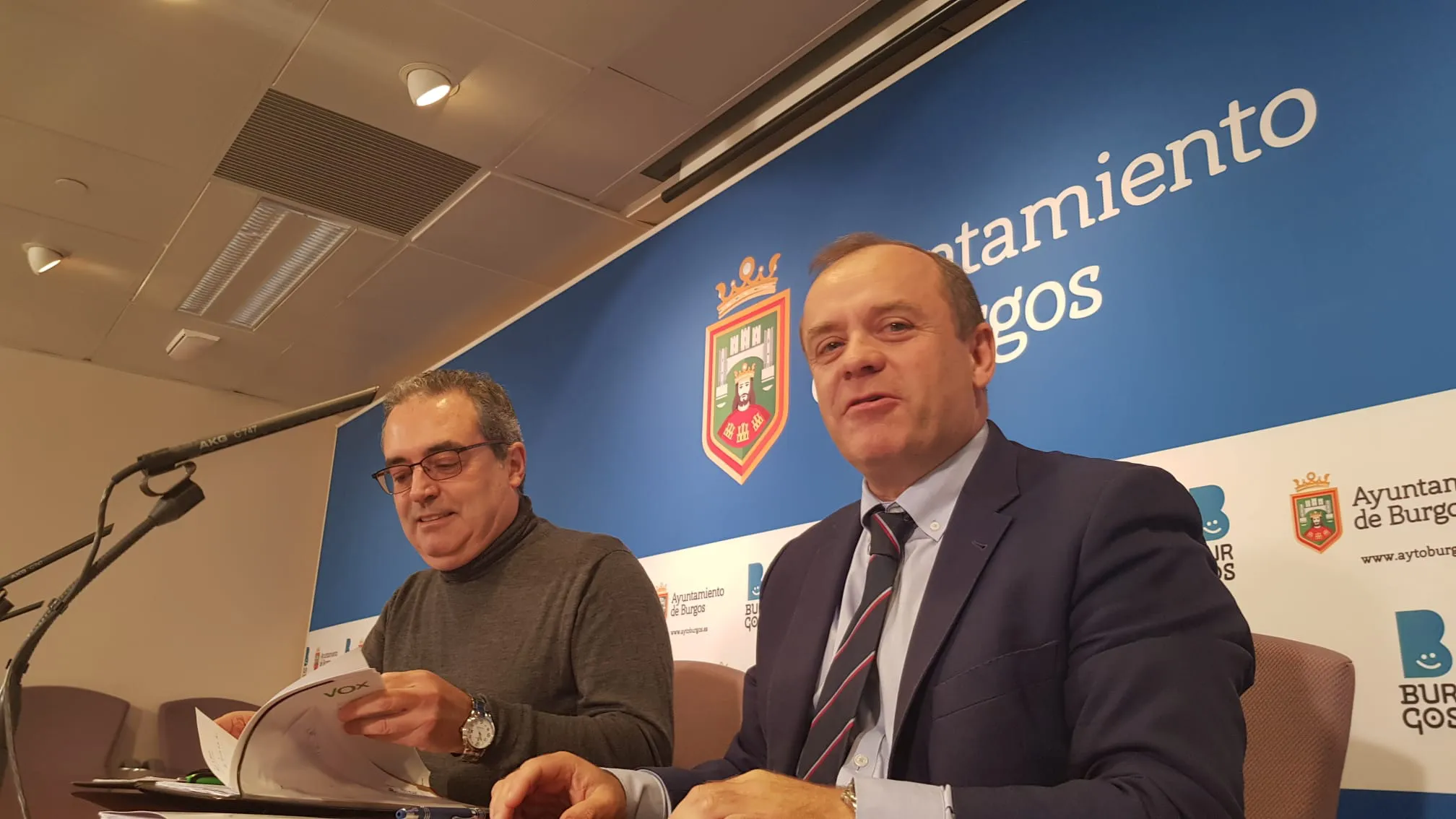Martín (VOX), satisfecho e ilusionado por poder manifestarse
