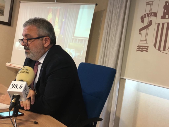 Récord del subdelegado del Gobierno en Burgos