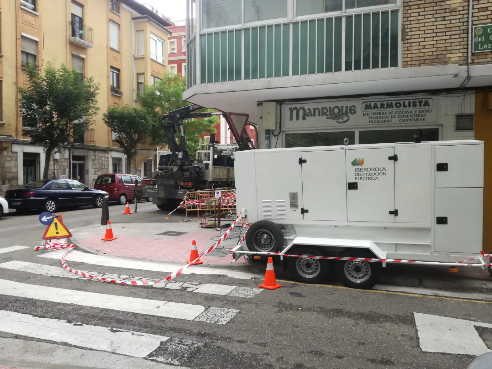 Resaca de la tromba de agua en la capital burgalesa