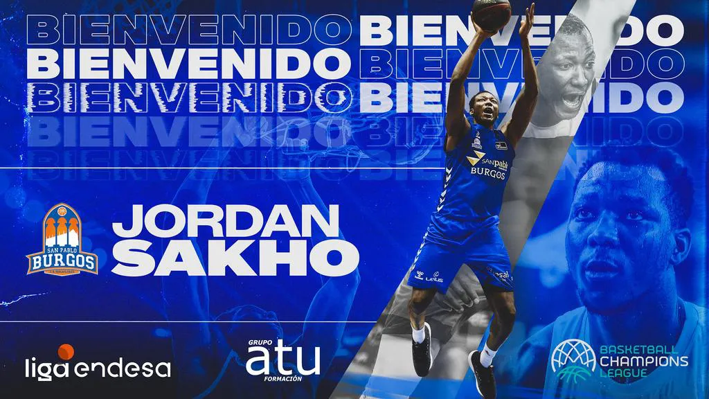 Baloncesto Burgos: Jordan Sakho, físico para la pintura del San Pablo Burgos
