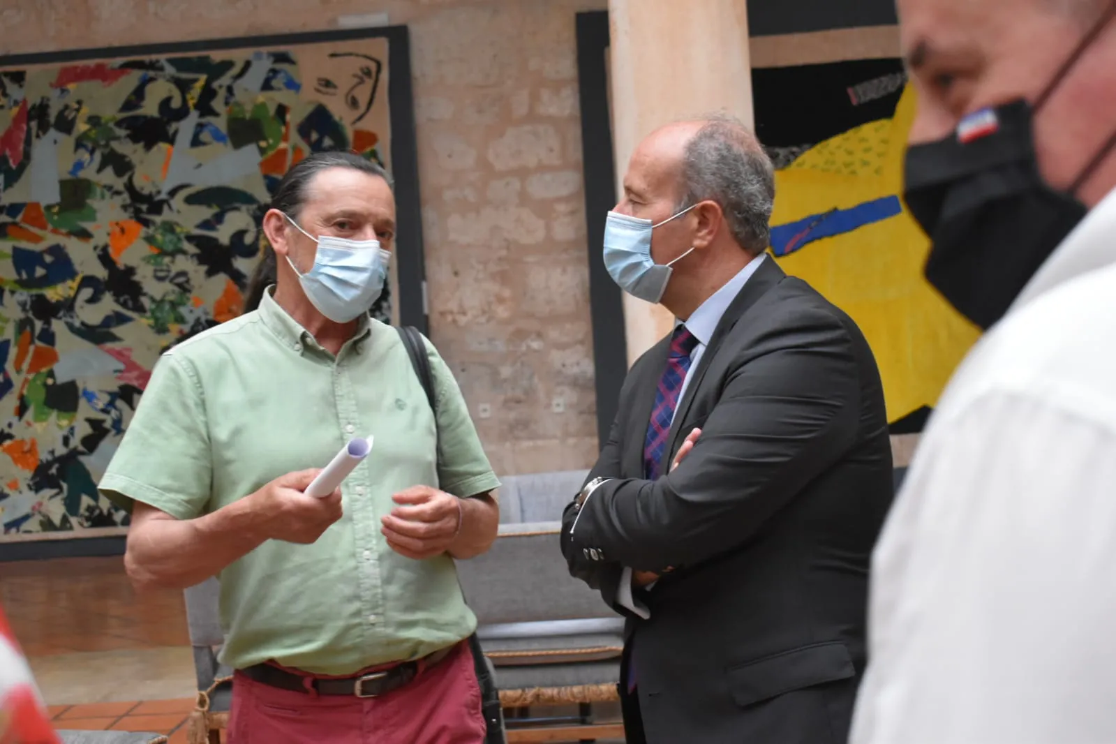 El ministro de Justicia se compromete a dotar a Lerma de una Oficina de Justicia