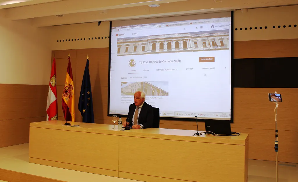 Vídeo institucional y canal YouTube del TSJCyL