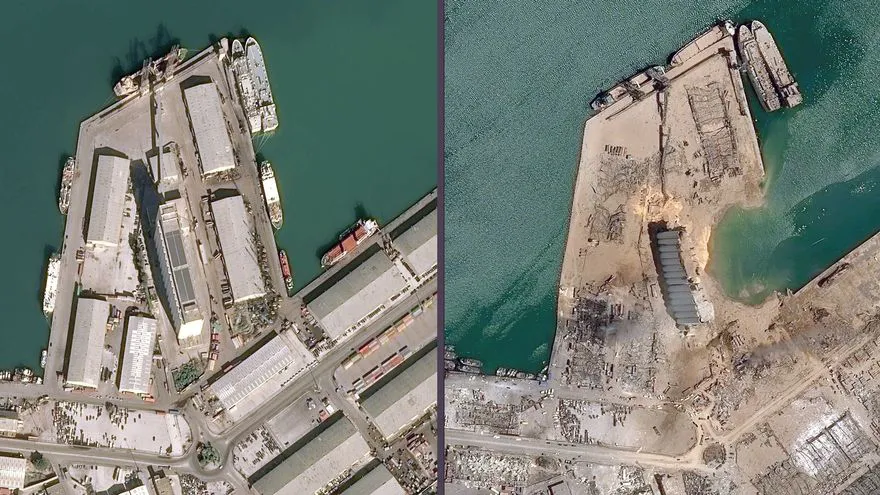 Un barco ruso abandonado y una alarma ignorada durante años: el origen del material explosivo del Hangar 12 de Beirut