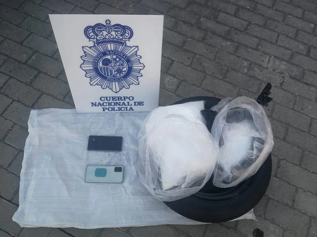 La Policía Nacional intercepta en Burgos un vehículo cargado con diez kilogramos de ketamina