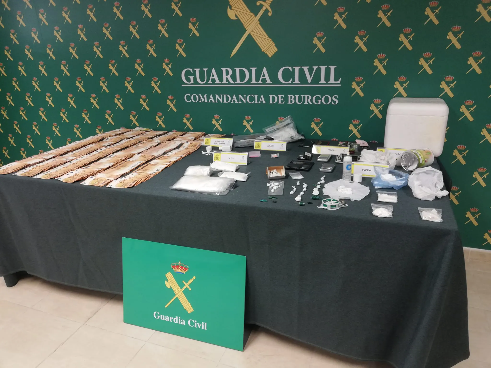 La Guardia Civil desarticula un grupo delictivo dedicado a la venta y distribución de estupefacientes en la comarca de Pinares