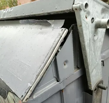 Contedores sin arreglar desde antes de la pandemia