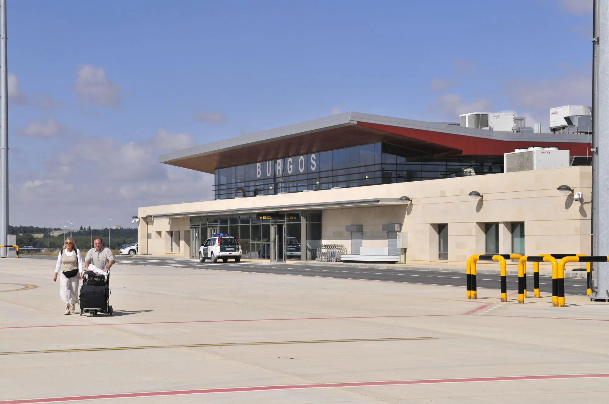 El aeropuerto de Burgos aumenta sus pasajeros en julio un 95%
