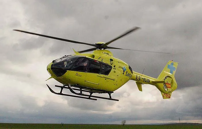 Herido un varón de 78 años tras sufrir un accidente con un quad en Urrez
