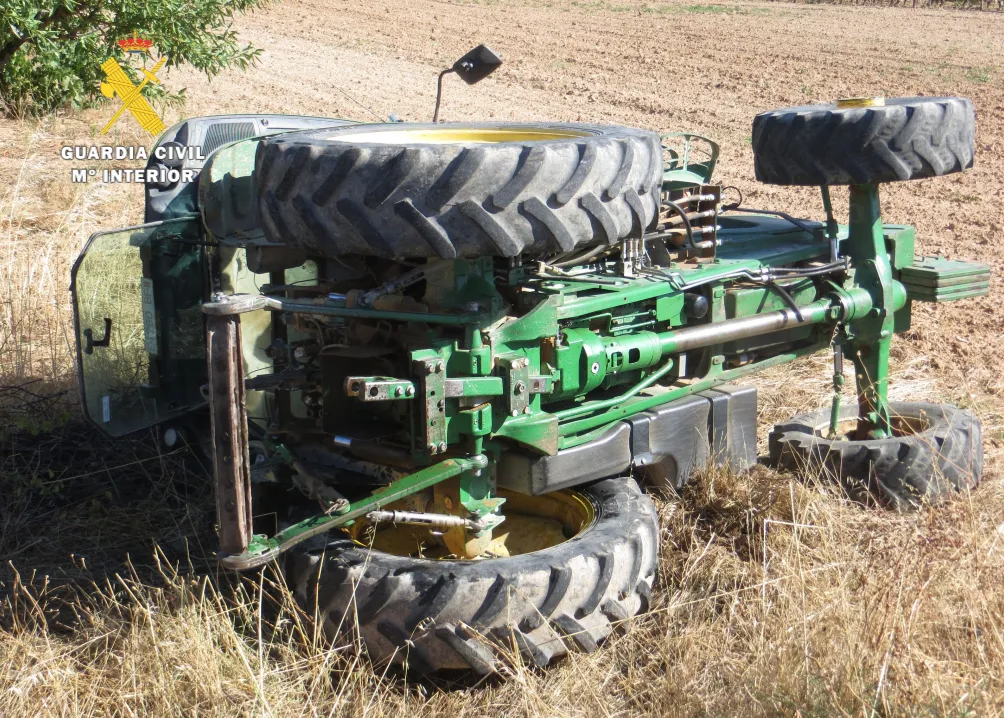 Investigados tres jóvenes por el robo de un tractor en Castrillo de la Vega