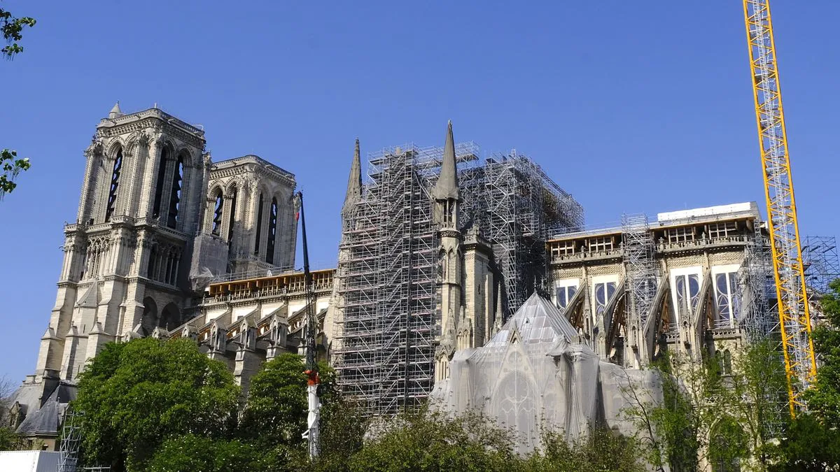 Notre-Dame reabre al público después del incendio su cripta más íntima y desconocida