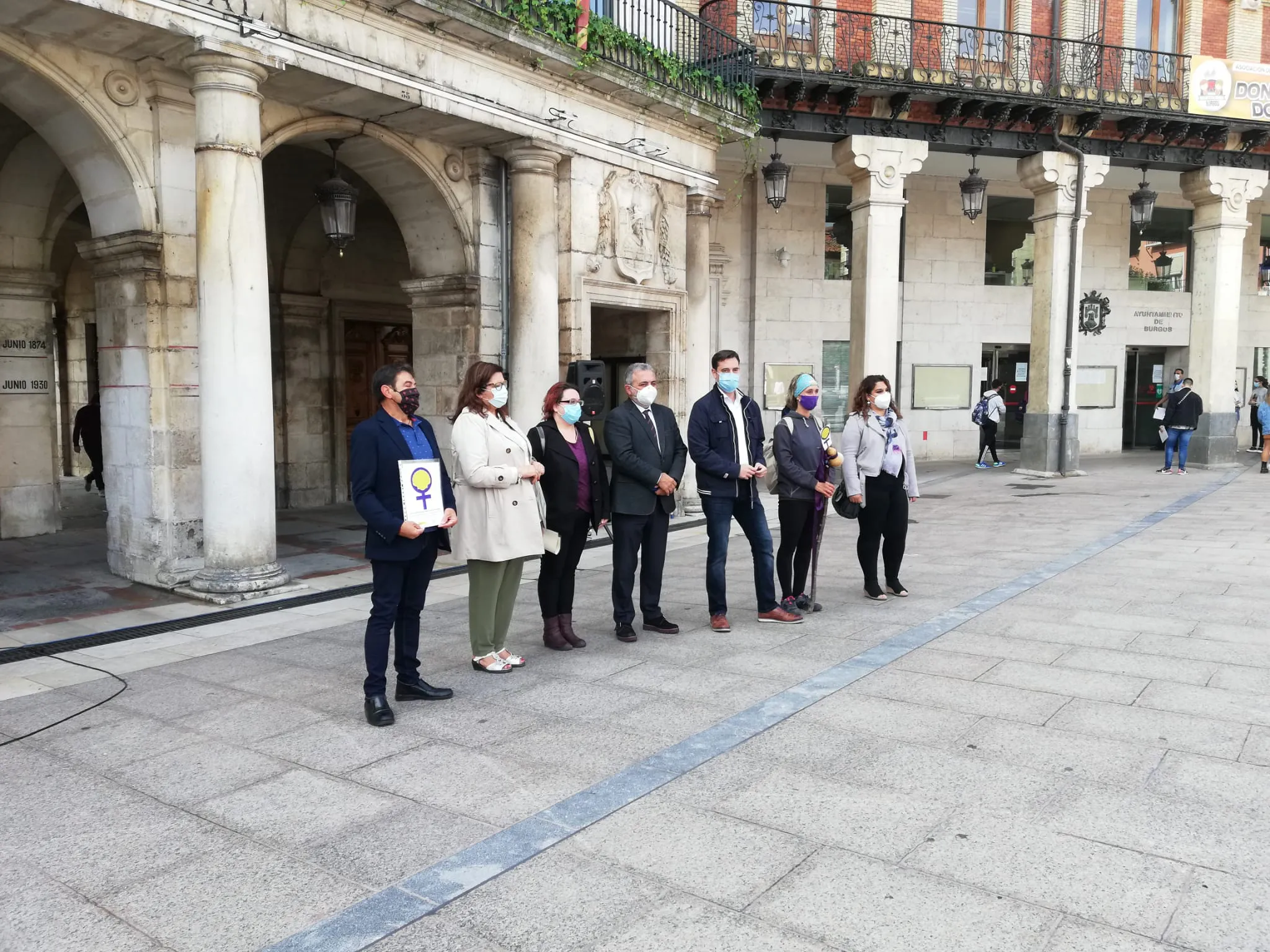 El Ayuntamiento celebra el acto ‘Camino de Santiago amable, seguro y libre para las mujeres’