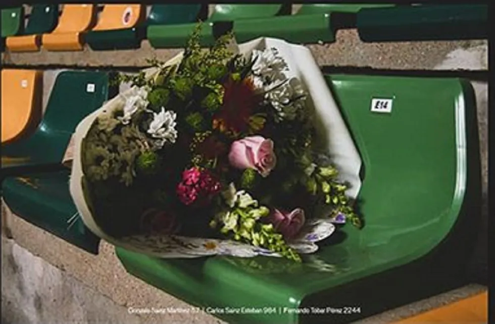 Baloncesto Burgos: Flores en recuerdo a los fallecidos este 2020: el bonito gesto del San Pablo en el partido de hoy