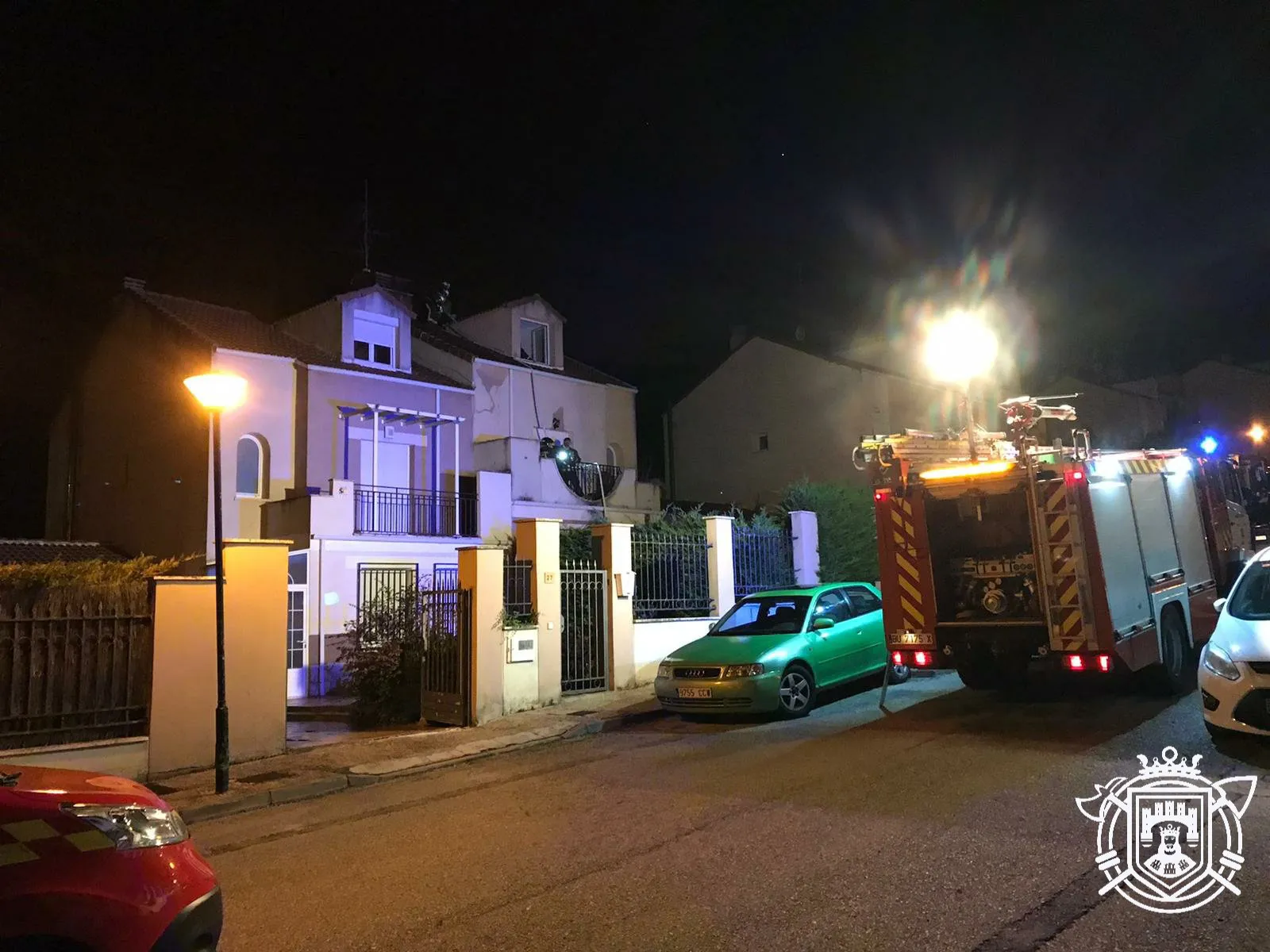 Herido un varón de 47 años en el incendio de una vivienda en la urbanización Vandelvira