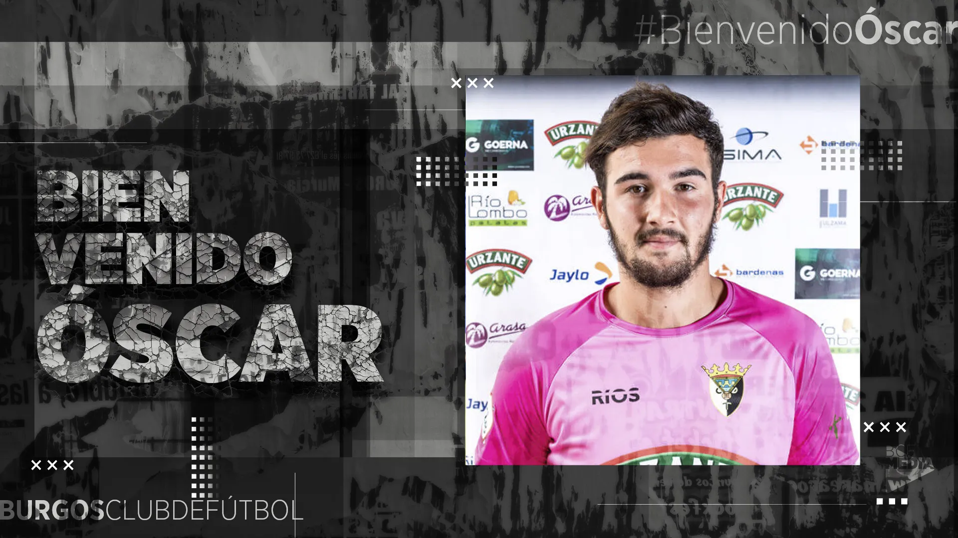 Fútbol Burgos: Óscar López, nuevo guardián de la portería blanquinegra
