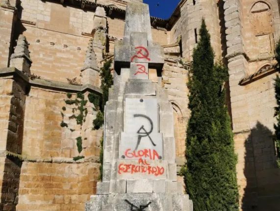 Ciudadanos condena el salvaje atentado contra el patrimonio de Sasamón