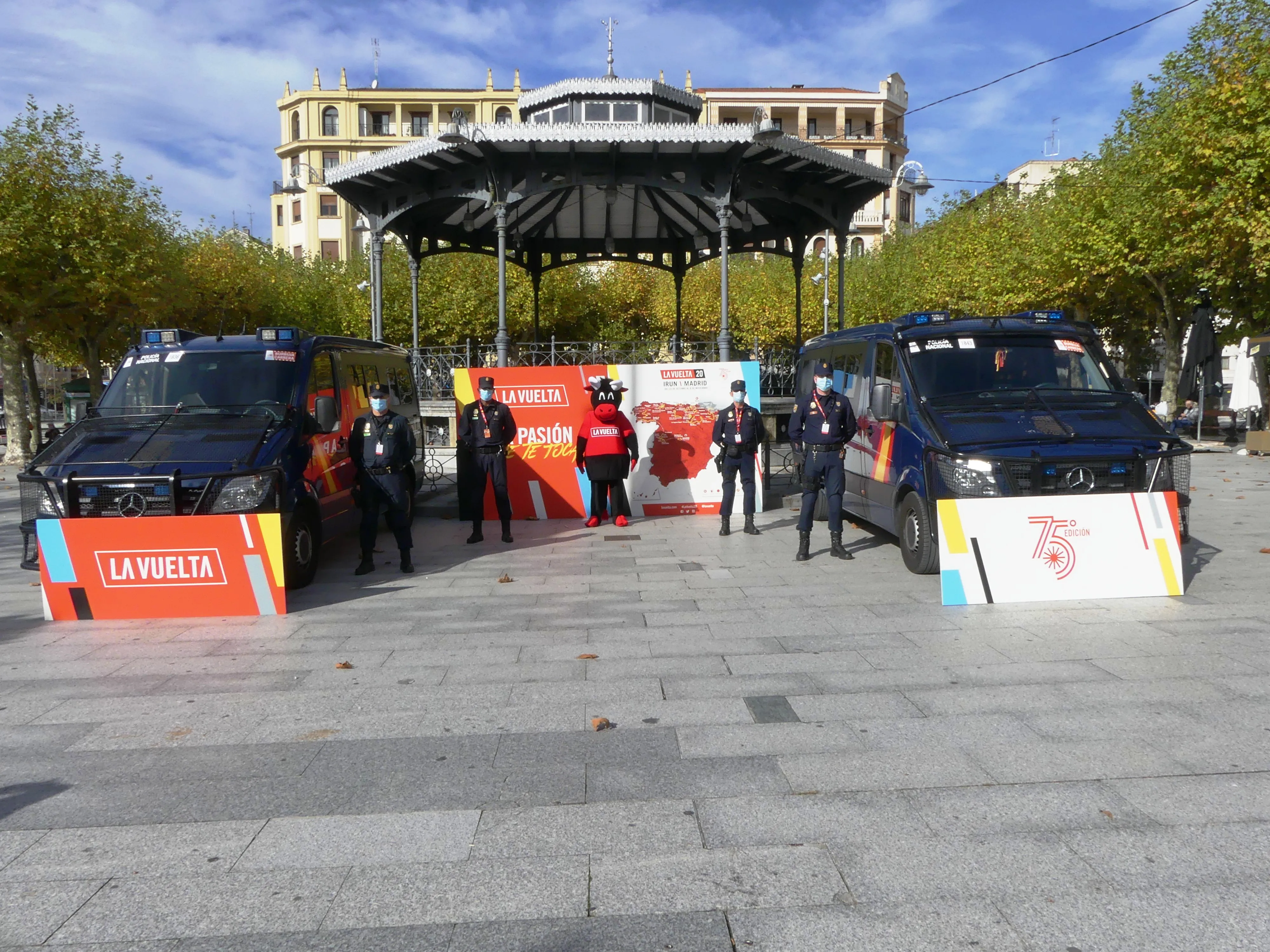 72 agentes de la Policía Nacional darán seguridad y protección en cada etapa de La Vuelta