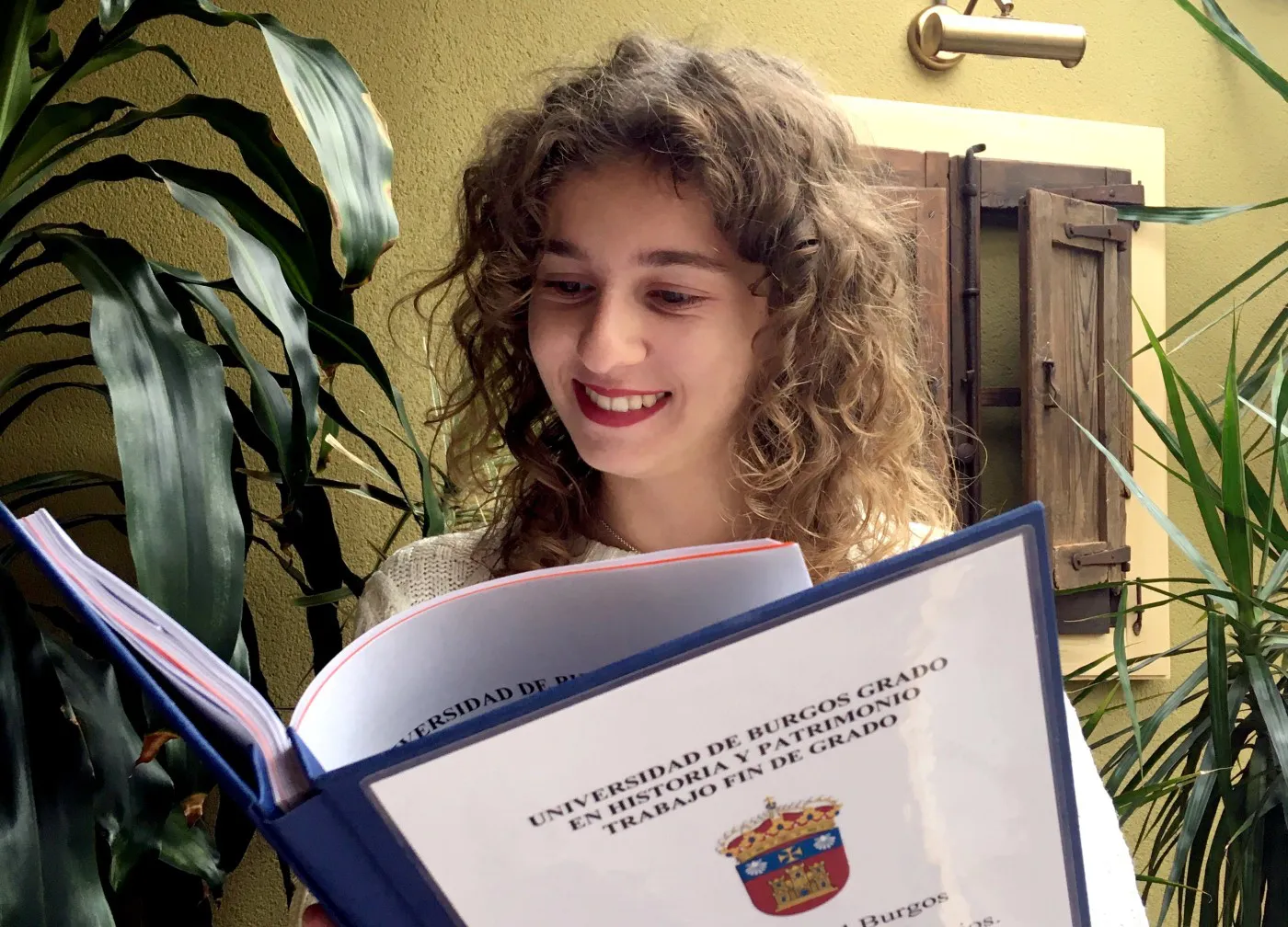 La estudiante Alba Mínguez gana el II Premio Luis Martínez al mejor TFG de Historia y Patrimonio