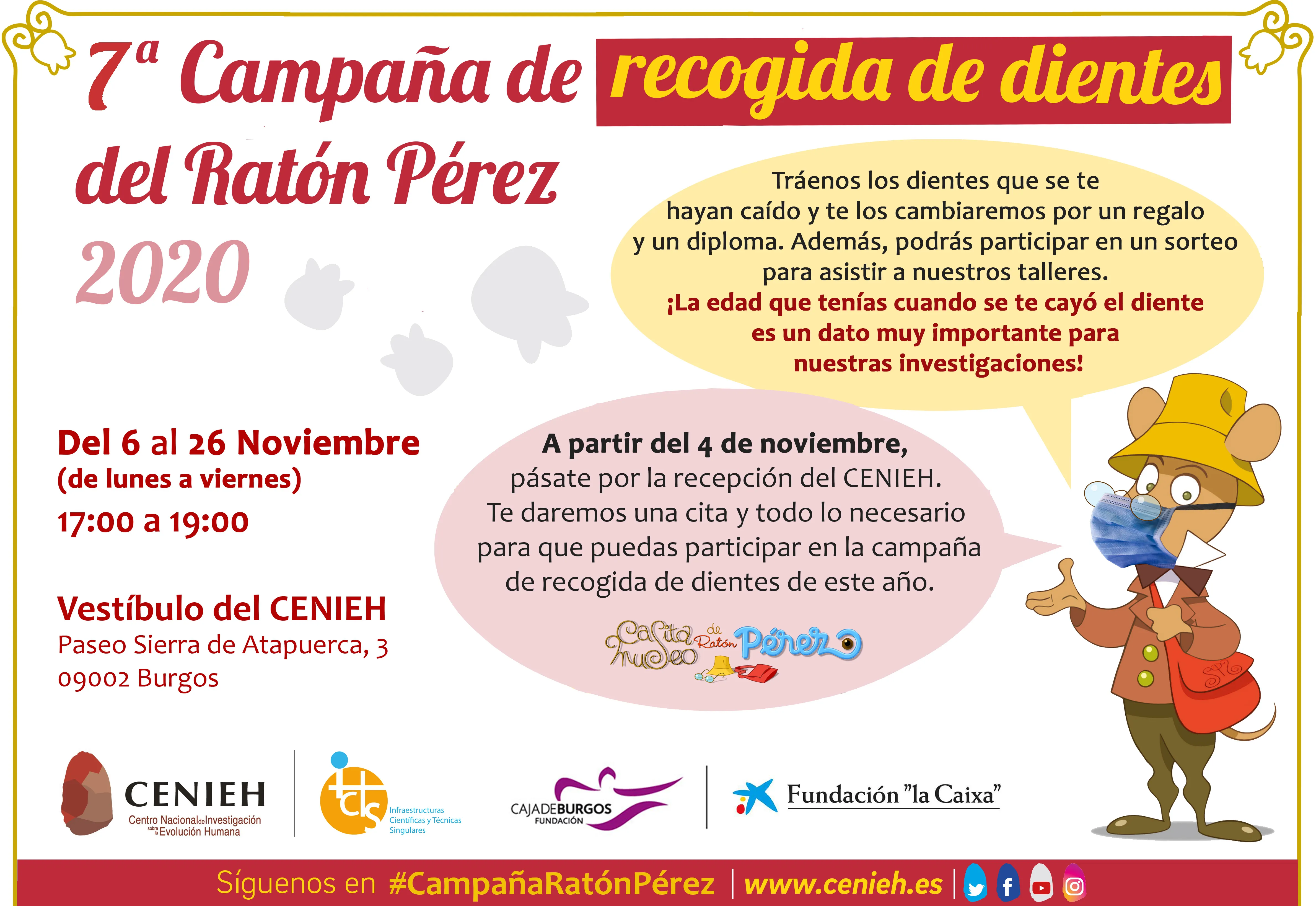 Nueva campaña de recogida de dientes del Ratón Pérez