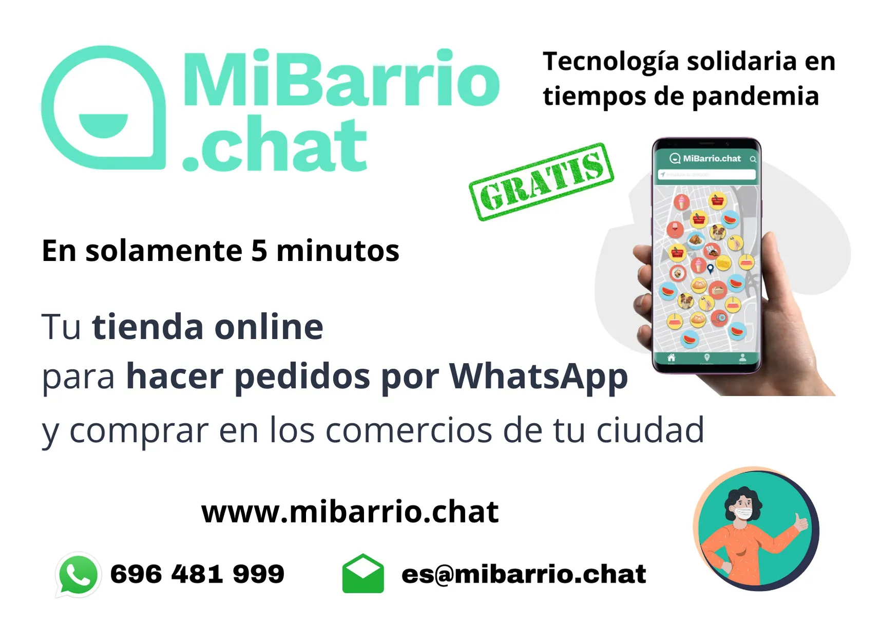 COVID-19 Burgos: Whatsapp vs. COVID-19: Tecnología solidaria para apoyar a nuestros comercios de barrio en tiempos de pandemia