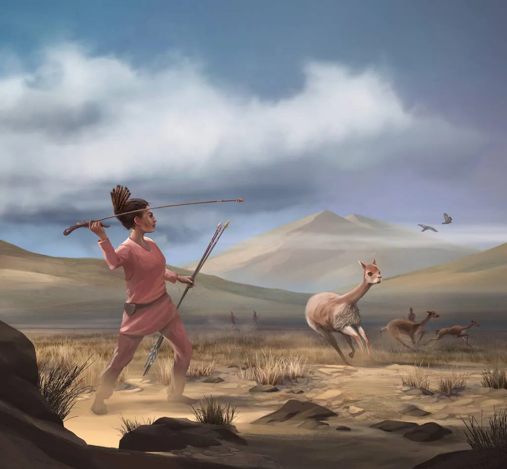 Las mujeres prehistóricas eran cazadoras habituales de grandes presas