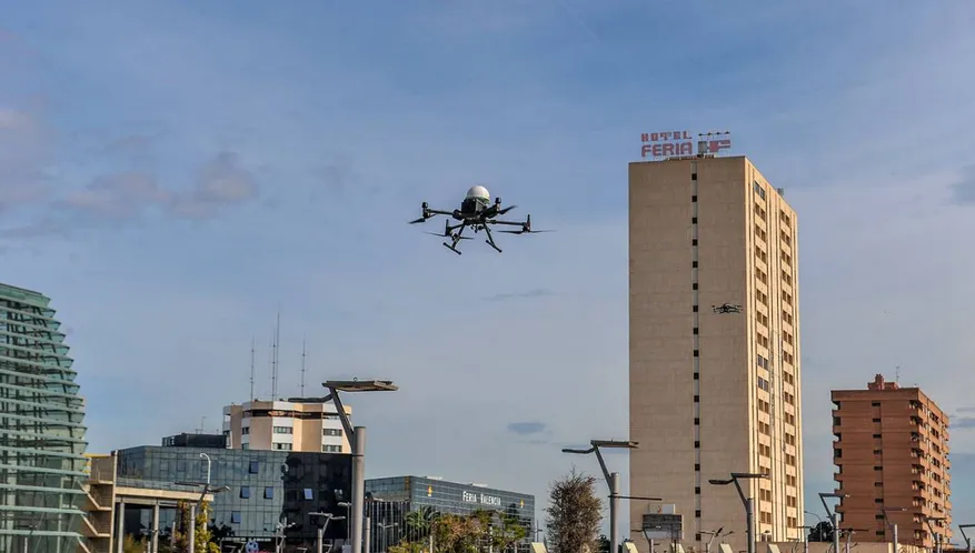 COVID-19 Burgos: Drones para transportar material sanitario en tiempos de pandemia