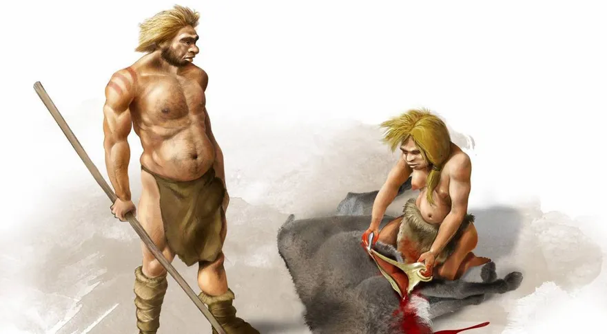 Los pulgares de los neandertales se adaptaron para sujetar herramientas con mango
