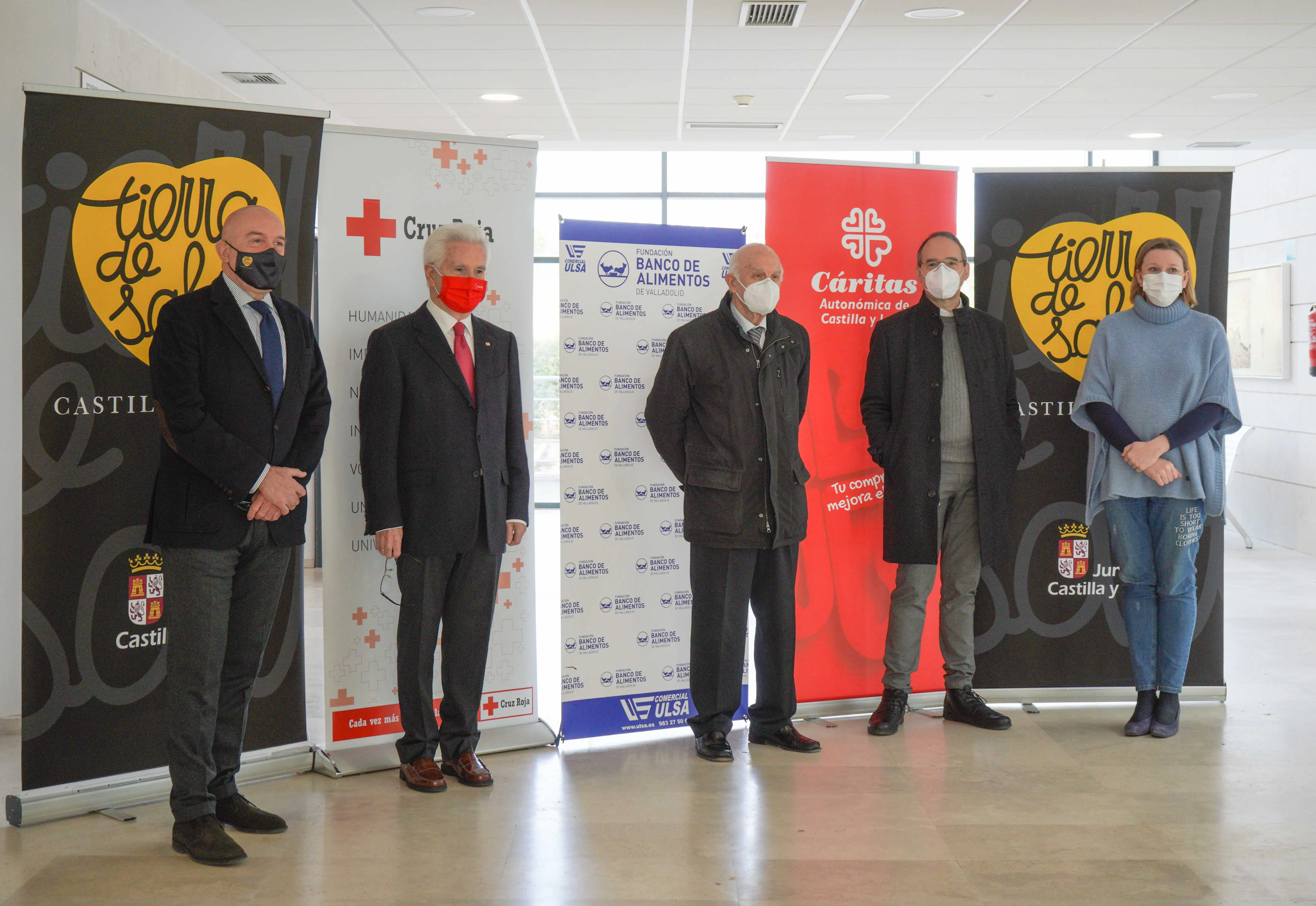 Tierra de Sabor contribuye a mejorar las condiciones de vida de los más desfavorecidos aportando 225.000 euros al Banco de Alimentos, Cáritas y Cruz Roja