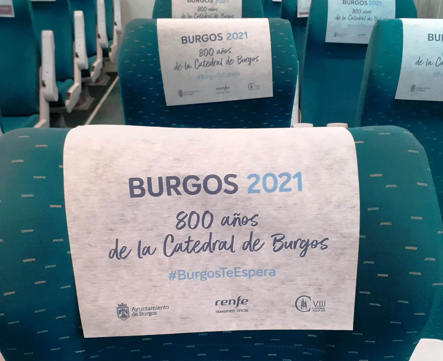 Burgos y el VIII Centenario de la Catedral de promoción turística con RENFE