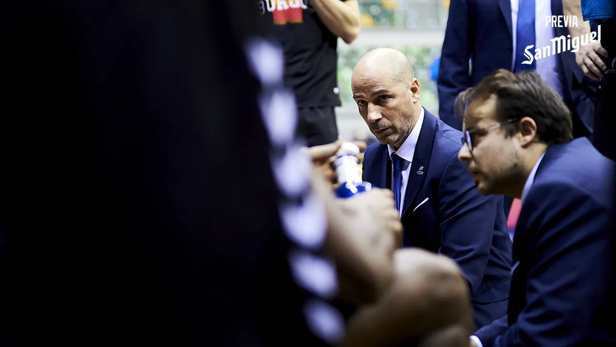 Baloncesto Burgos: Peñarroya valora la importancia clasificatoria que tiene el partido ante Darussafaka
