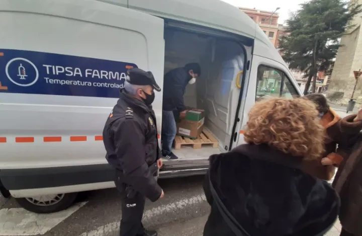 COVID-19 Burgos: Las primeras vacunas contra el coronavirus llegan a Castilla y León