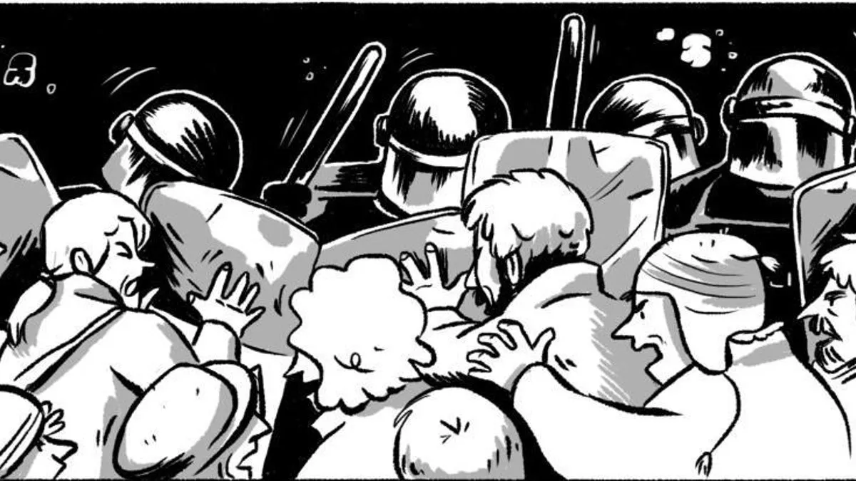 Gamonal, un cómic que profundiza en las protestas de 2014: Es un mito necesario, la gente común es capaz de vencer a los poderosos