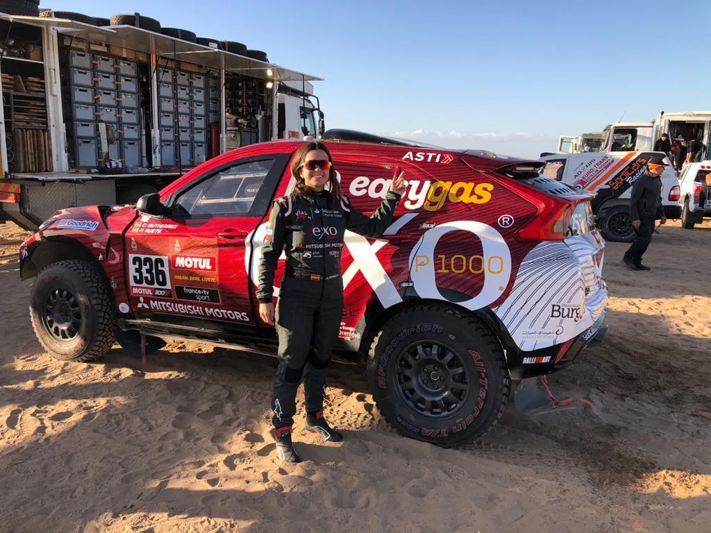 Cristina Gutiérrez abandona el Dakar tras una avería