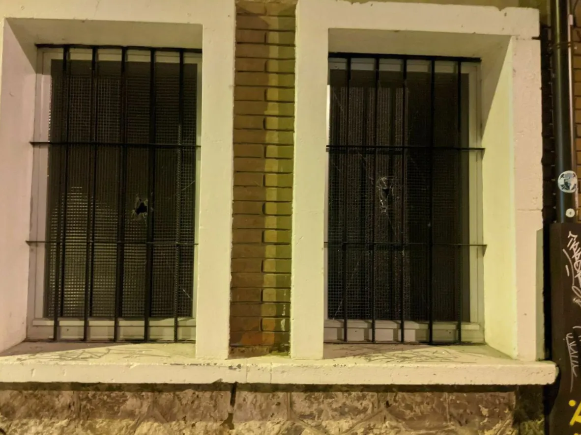 Nuevo ataque a la sede de Podemos en Burgos