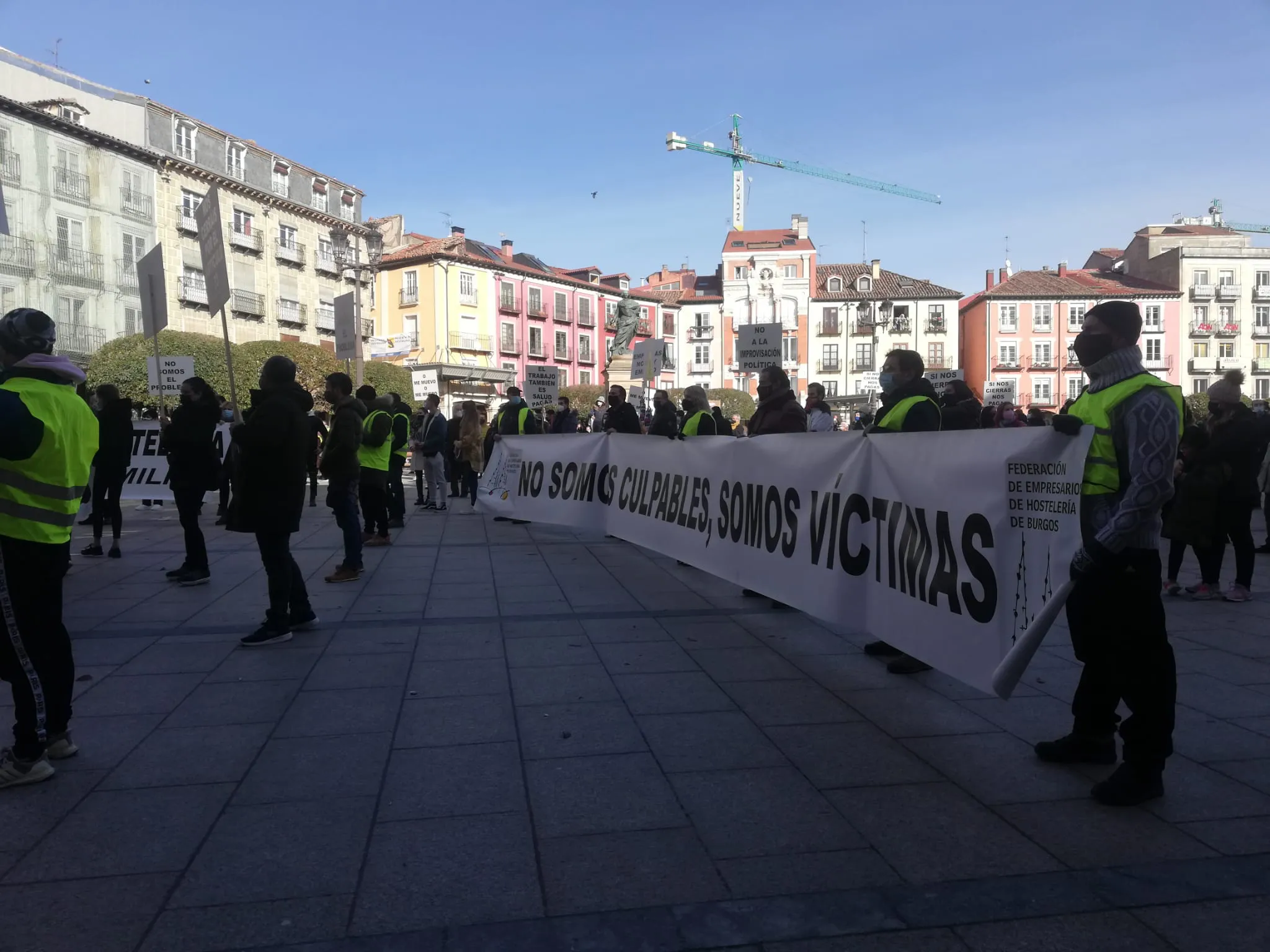 COVID-19 Burgos: Los sectores más afectados por la pandemia piden soluciones urgentes