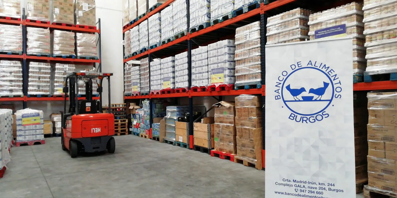 El Banco de Alimentos recibió durante el 2020 en torno a 3.500.000 kg de alimentos