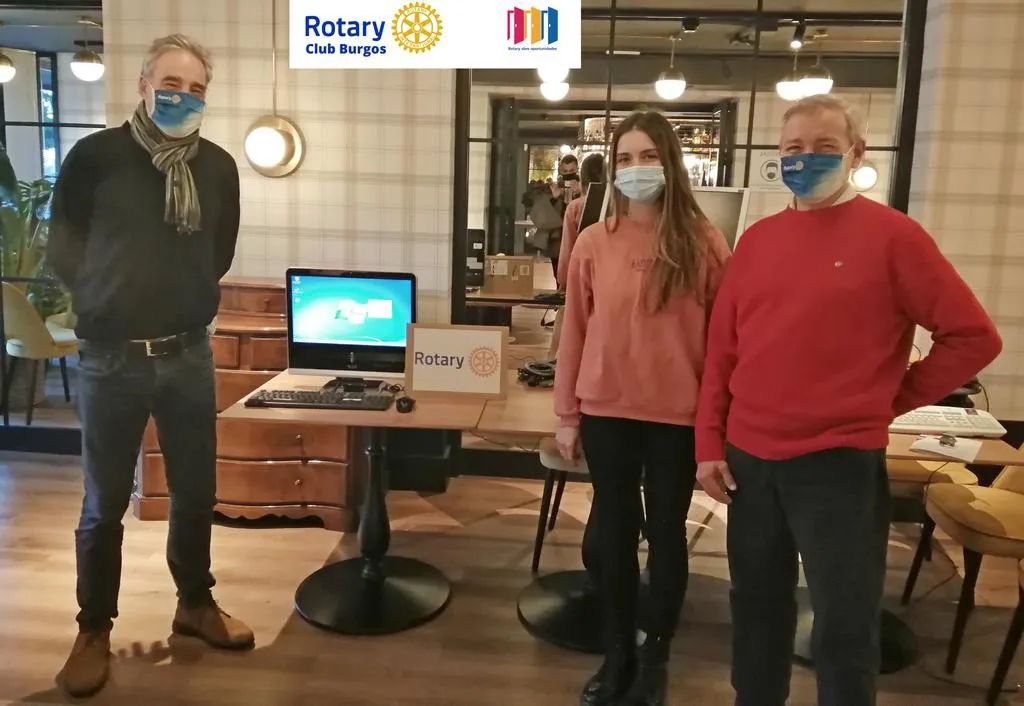 El Club Rotario de Burgos pone en marcha la campaña Rotary Digital Help