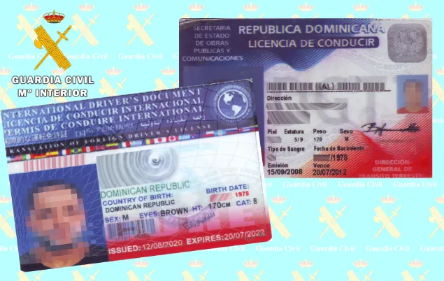 La Guardia Civil investiga a un conductor por presentar sendas Autorizaciones falsificadas
