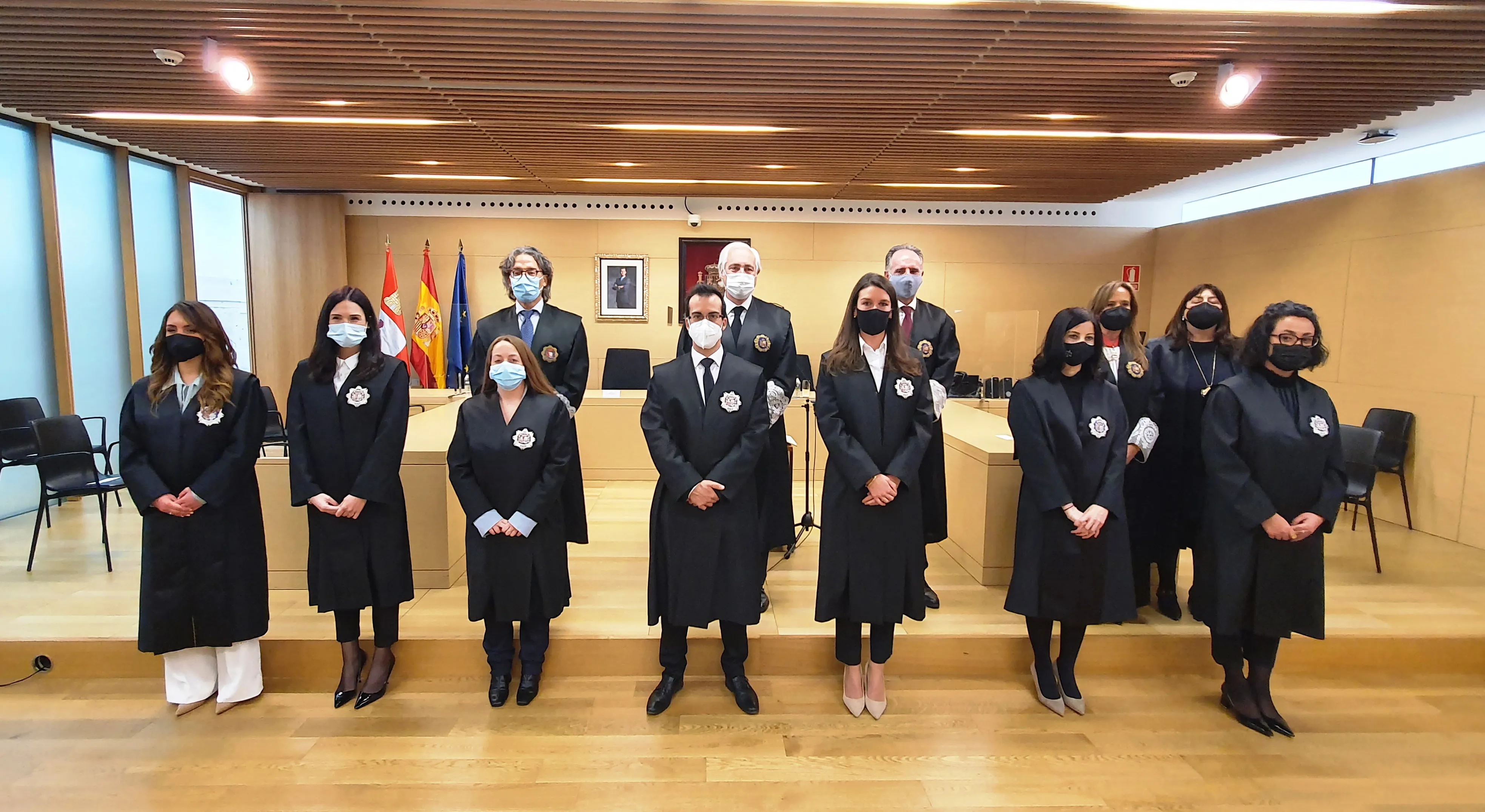 Siete jueces juran sus cargos y toman posesión ante la Sala de Gobierno del TSJCyL