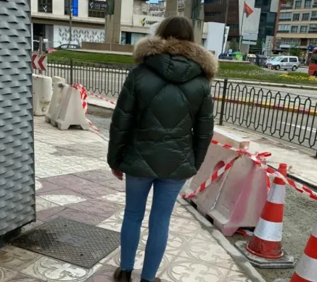 Vox Burgos exige la inmediata paralización de las obras del carril bici en la esquina Avenida Reyes Católicos - Avenida de la Paz