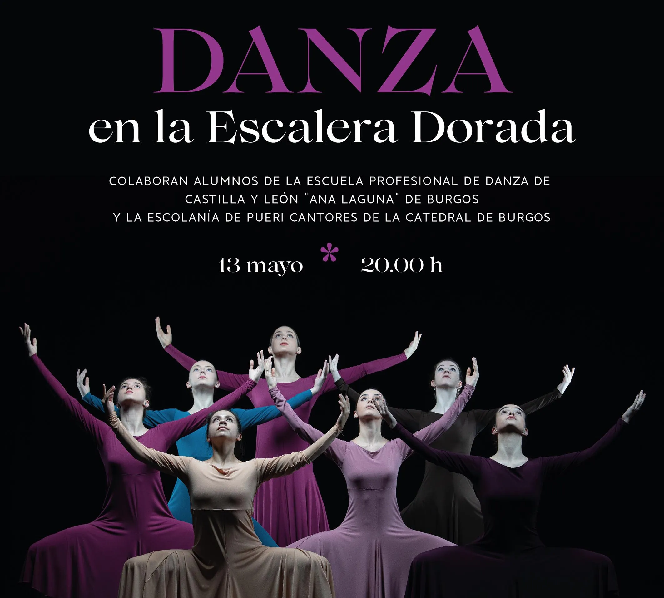 Las entradas para ‘Danza en la Escalera Dorada’ se pueden recoger en el Teatro Principal