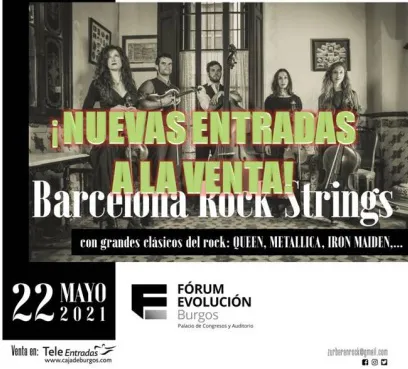 Nuevas entradas a la venta de Zurbarán Rock Burgos Orquestal