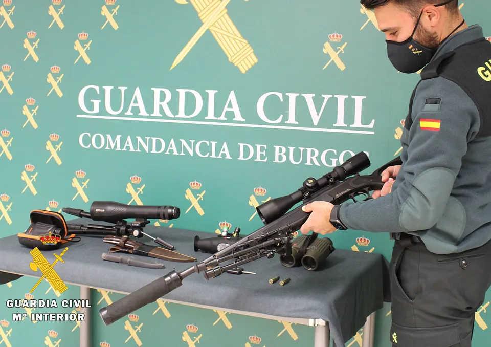 Detenidos in fraganti dos cazadores furtivos en Burgos