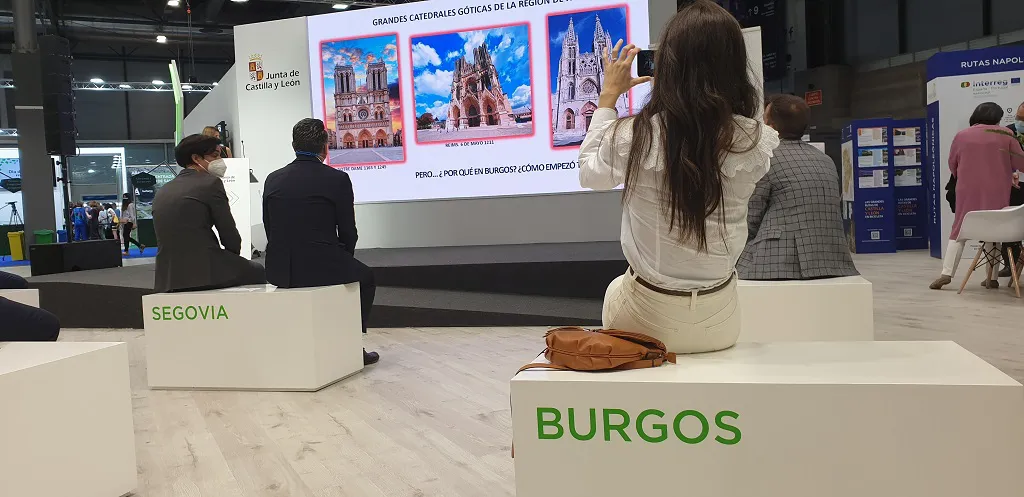 62.000 asistentes presenciales en el stand de Burgos en FITUR