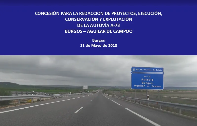 Autorizan un contrato para conservación y explotación en carreteras del Estado en la provincia de Burgos por 19,17 millones de euros