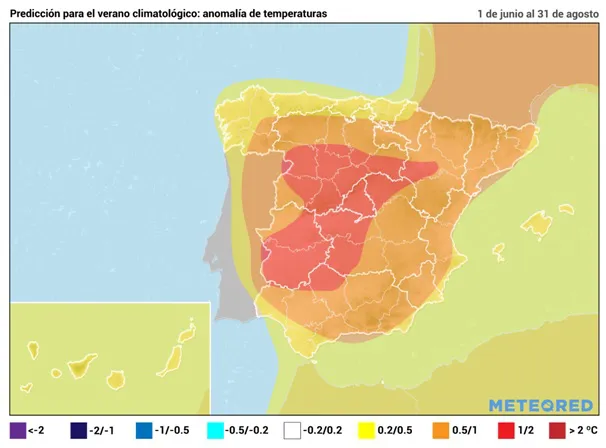 Verano 2021: nos esperan meses más cálidos y secos de lo normal