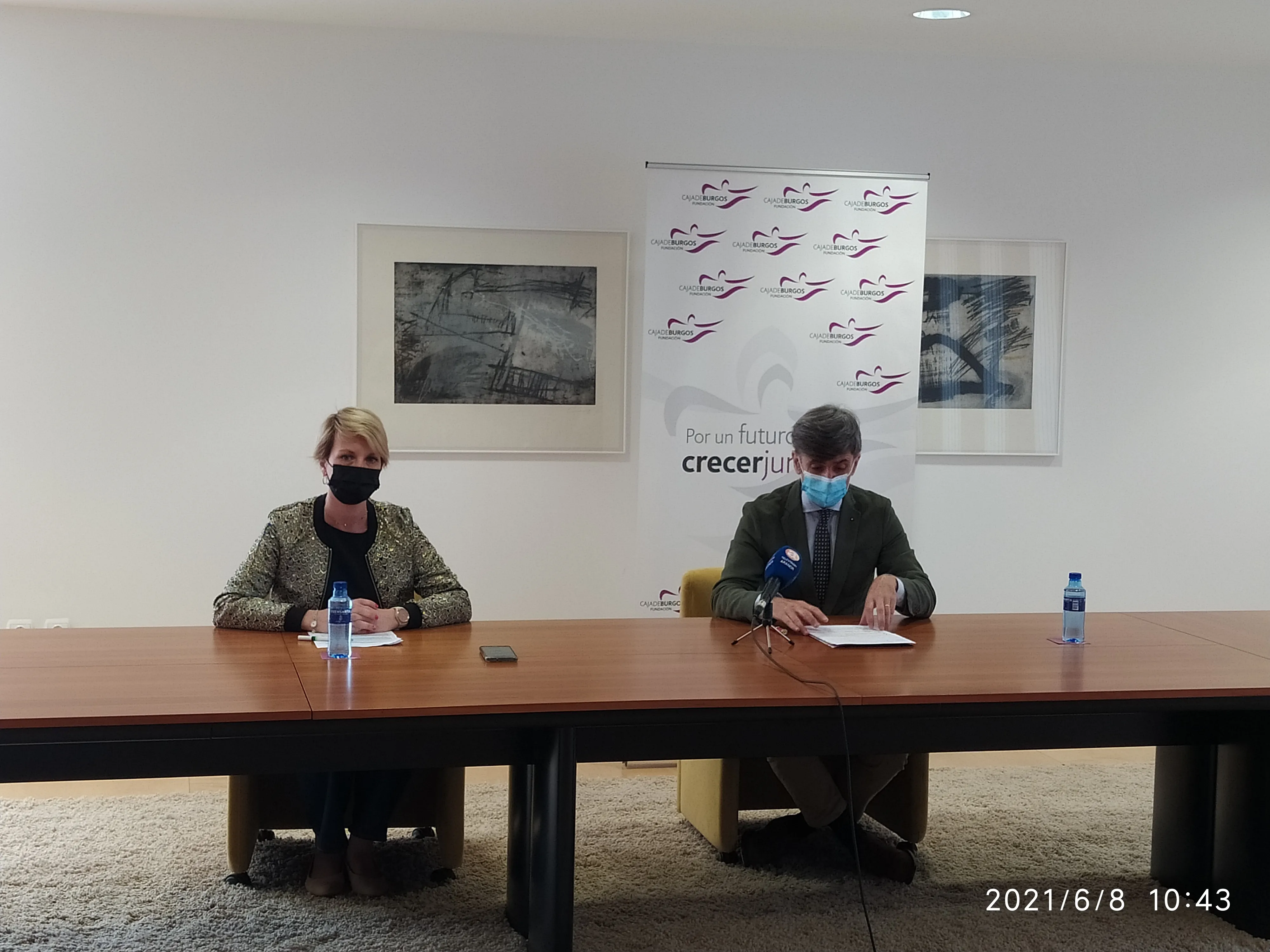 La Fundación Caja de Burgos y JEARCO renuevan su convenio de colaboración en la Ribera del Duero