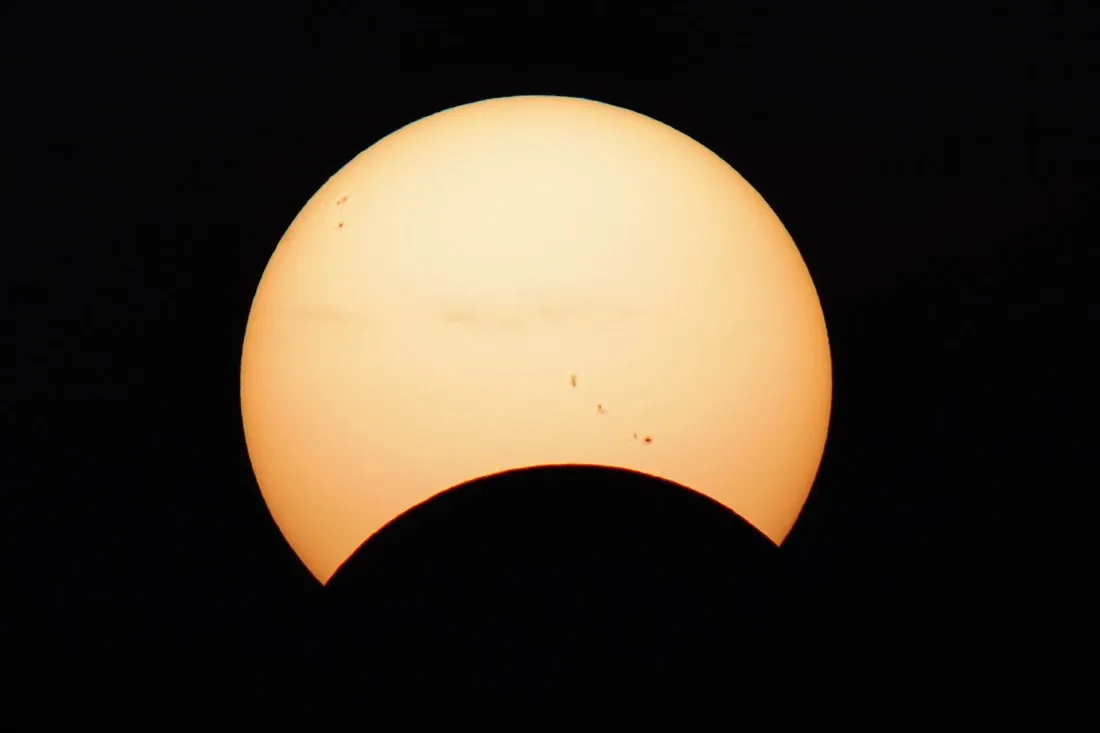 El eclipse de Sol de este miércoles podrá verse desde España como parcial