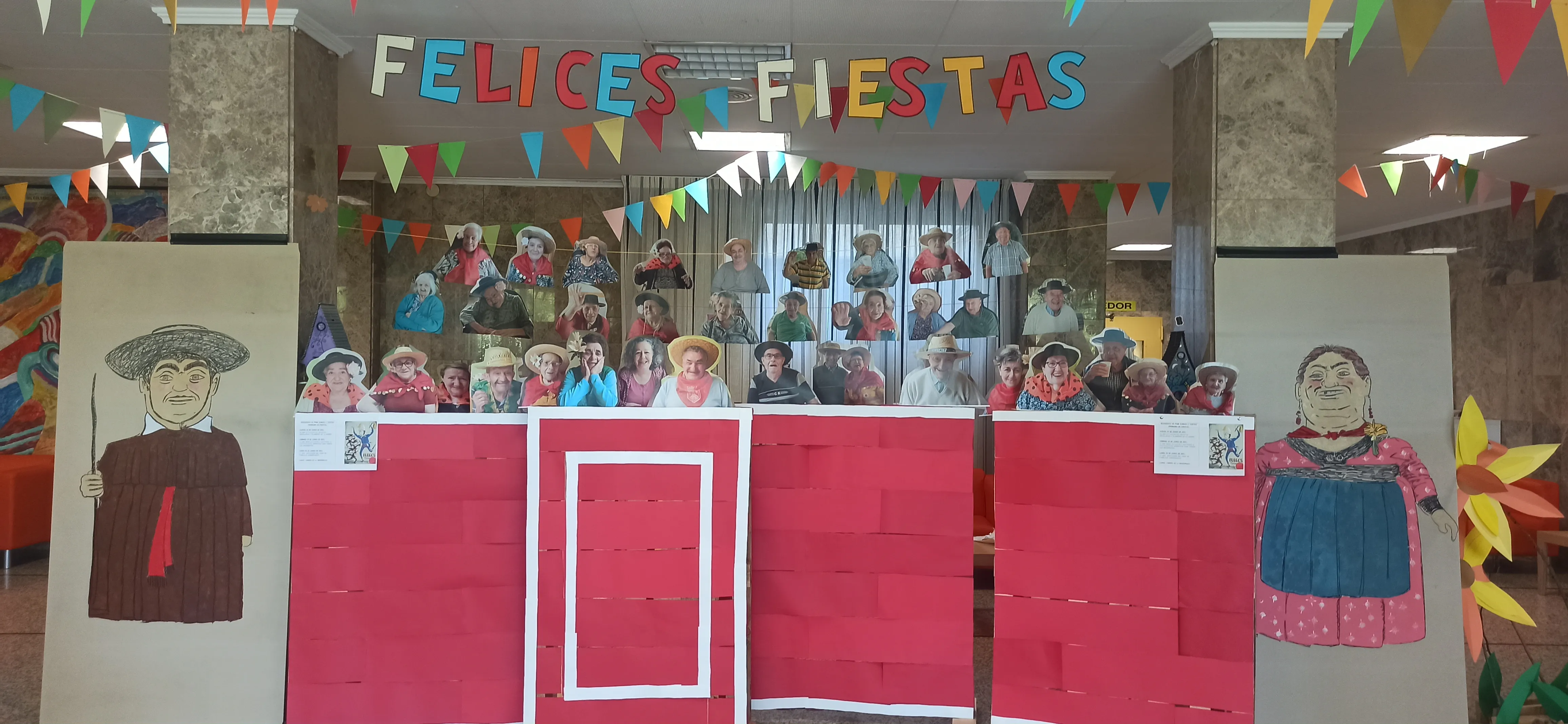 La residencia de mayores de Cortes celebra sus particulares fiestas patronales de Burgos